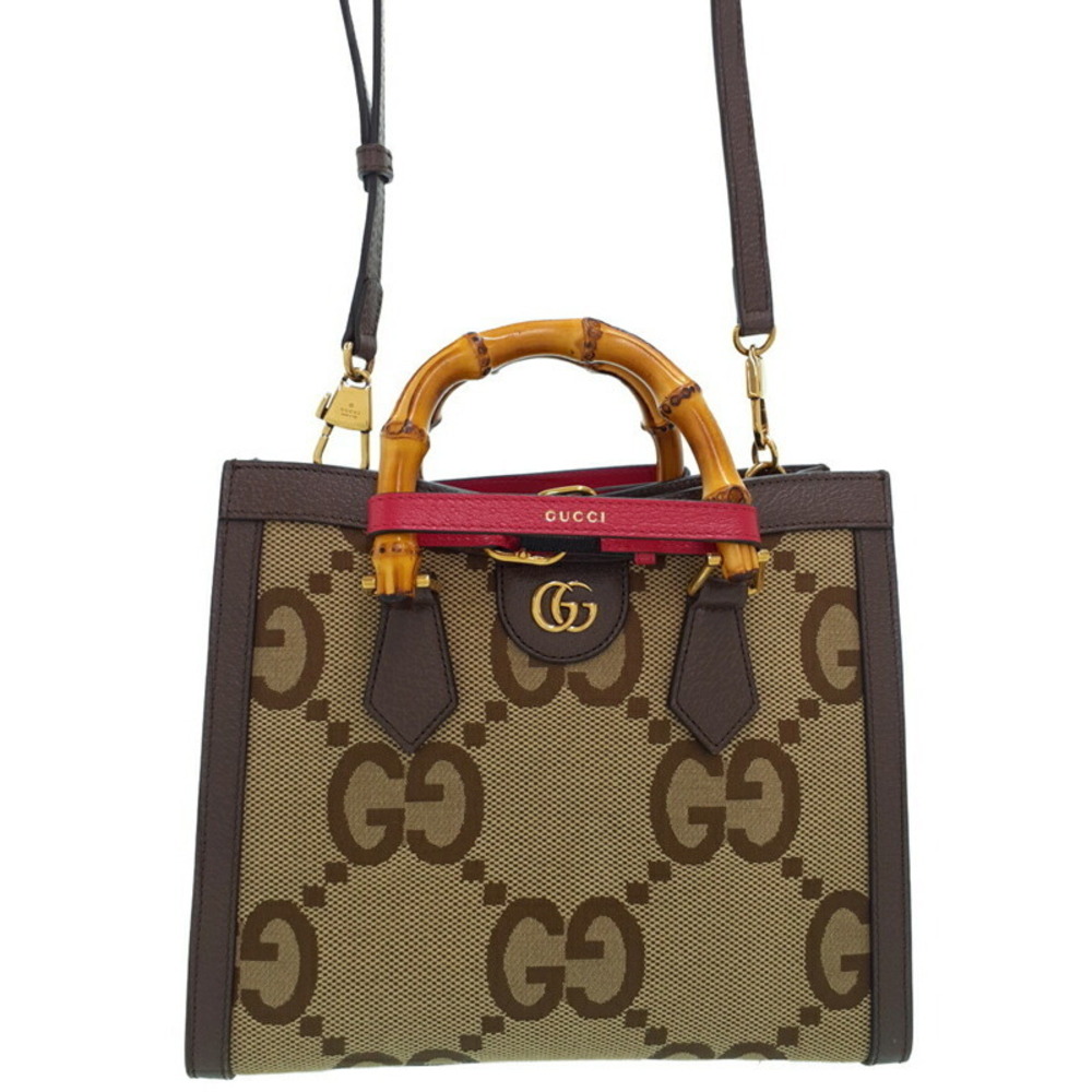 GUCCI Diana Jumbo GG Tote Bag
